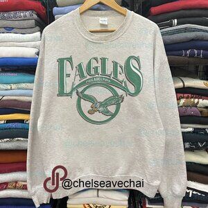 Vintage NFL Philadelphia Eagles Logo Sweatshirt, Philadelphia Eagles Shirt Tee